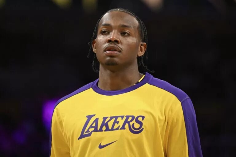 Los Angeles Lakers guard Quincy Olivari