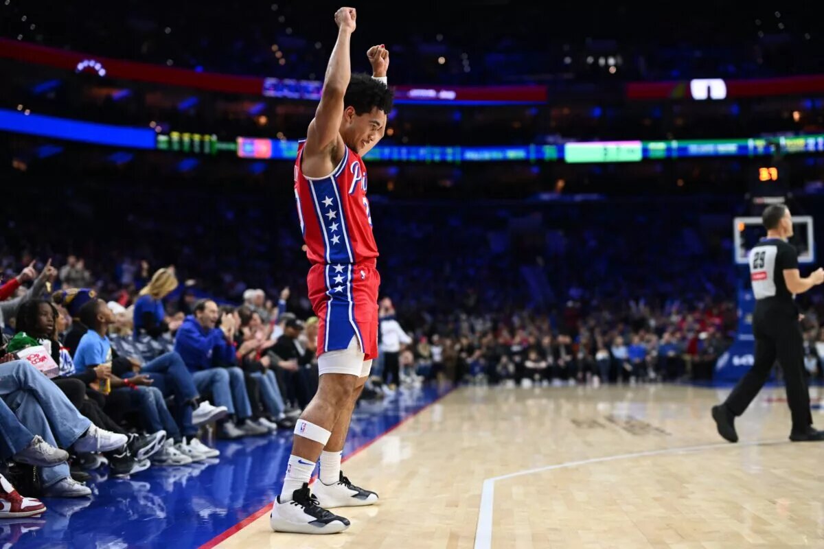 Philadelphia 76ers guard Jared McCain
