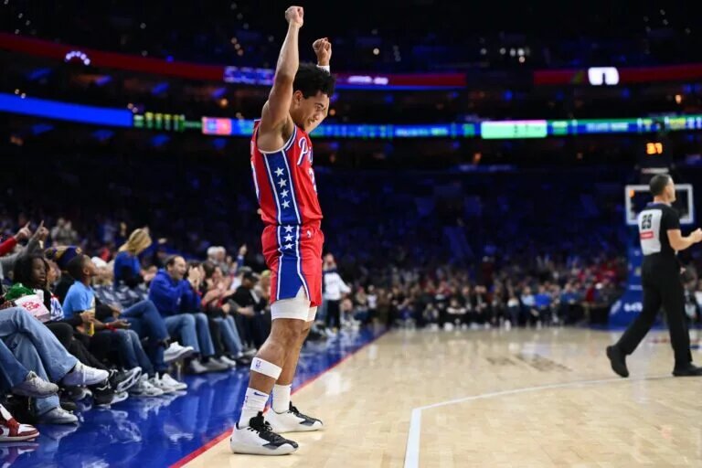 Philadelphia 76ers guard Jared McCain