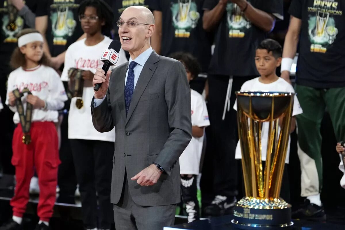NBA commissioner Adam Silver