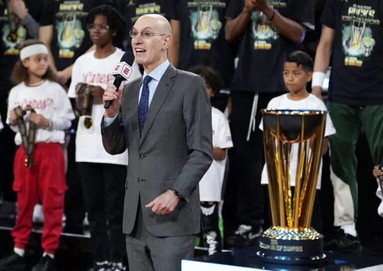 NBA commissioner Adam Silver