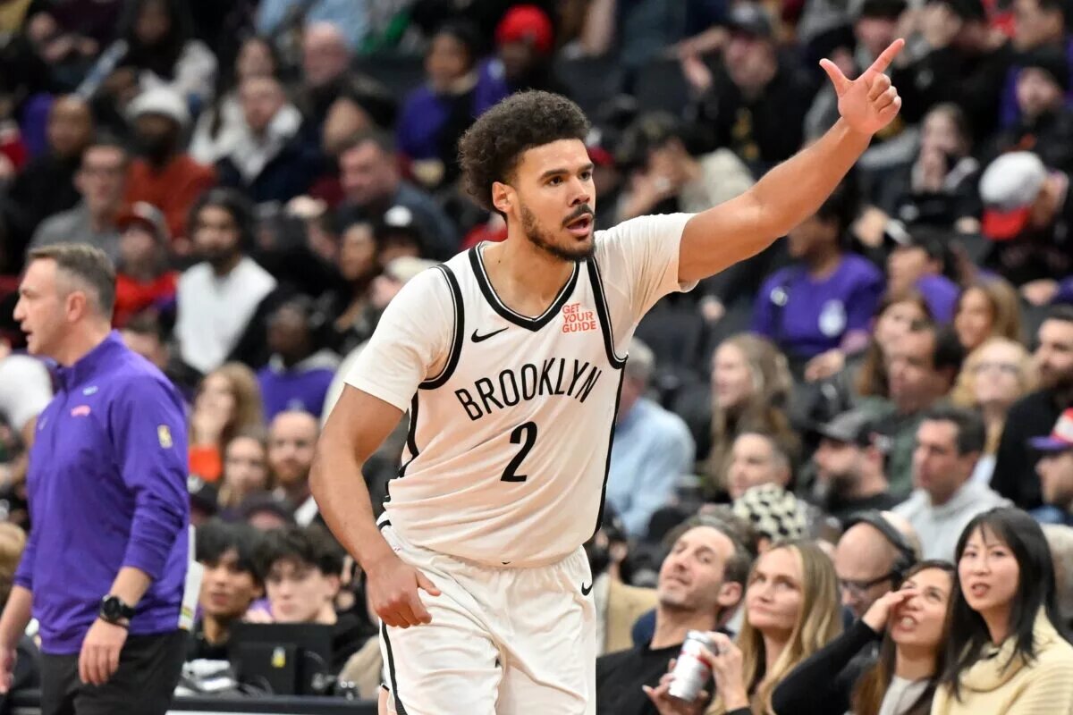 Brooklyn Nets forward Cam Johnson