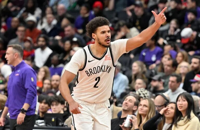Brooklyn Nets forward Cam Johnson