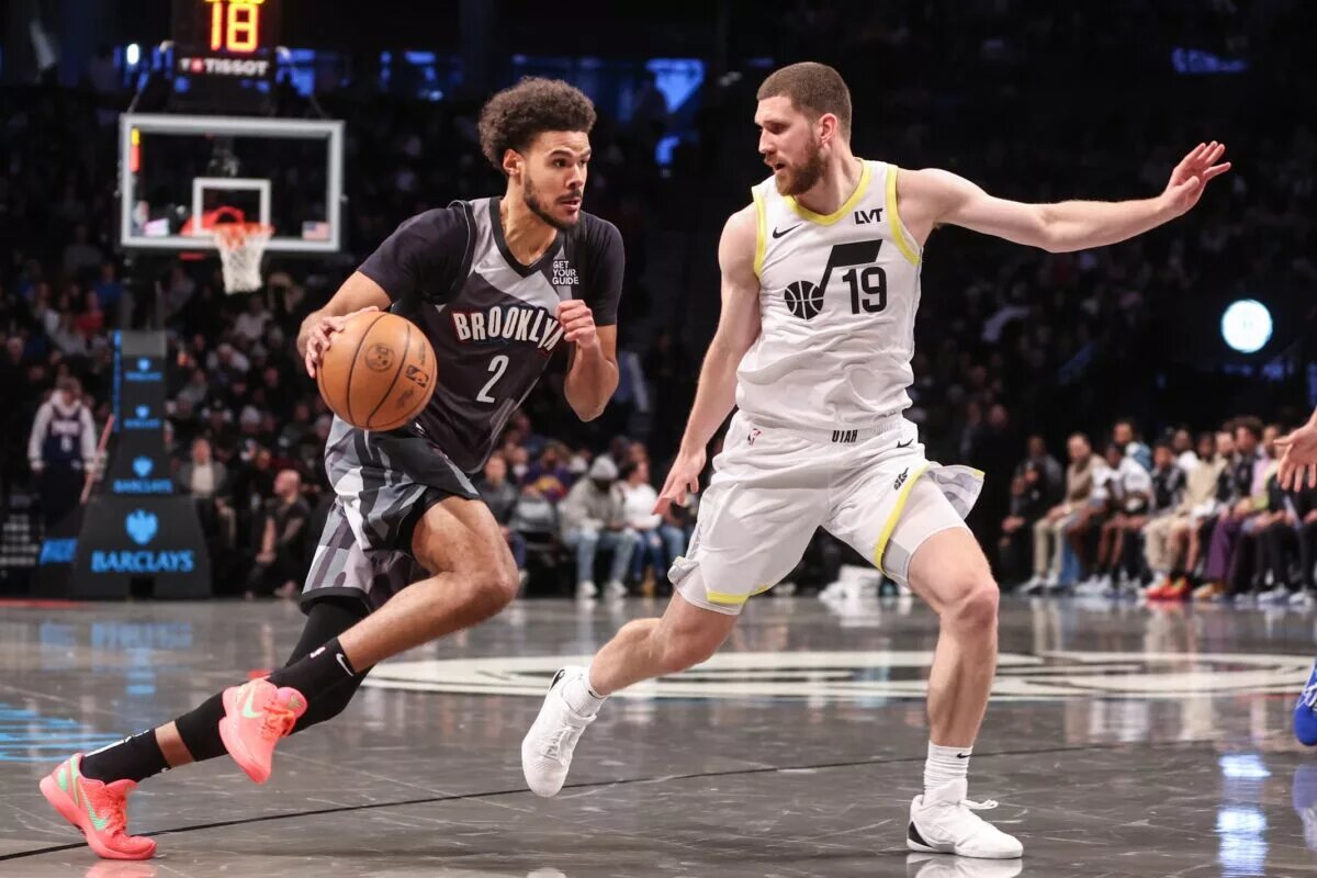 Brooklyn Nets forward Cameron Johnson