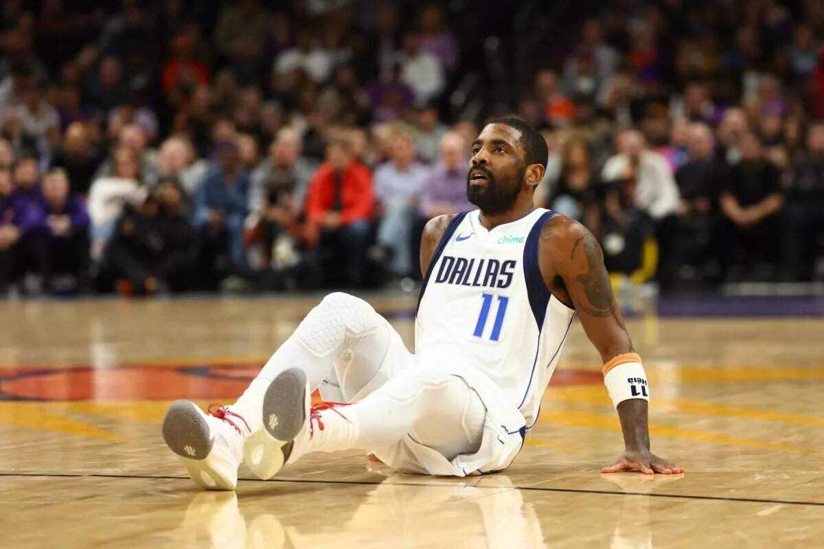 Dallas Mavericks guard Kyrie Irving