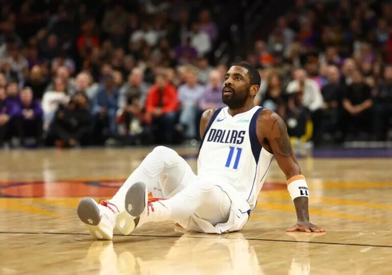 Dallas Mavericks guard Kyrie Irving