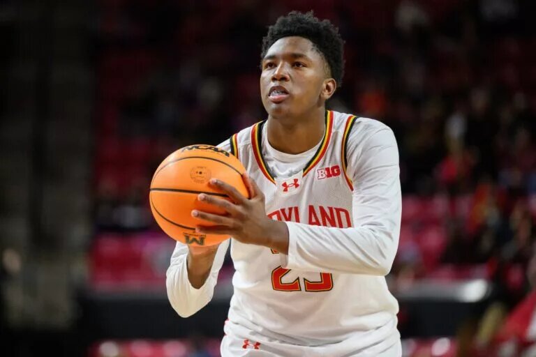 Derik Queen is one of the top center prospects in the NBA Draft.
