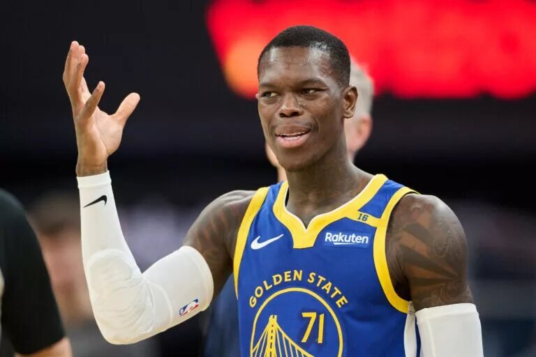 Golden State Warriors guard Dennis Schroder
