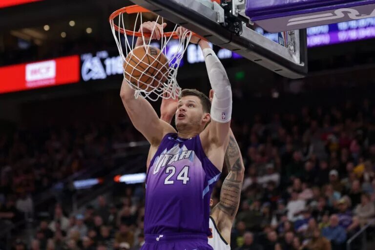 Utah Jazz center Walker Kessler