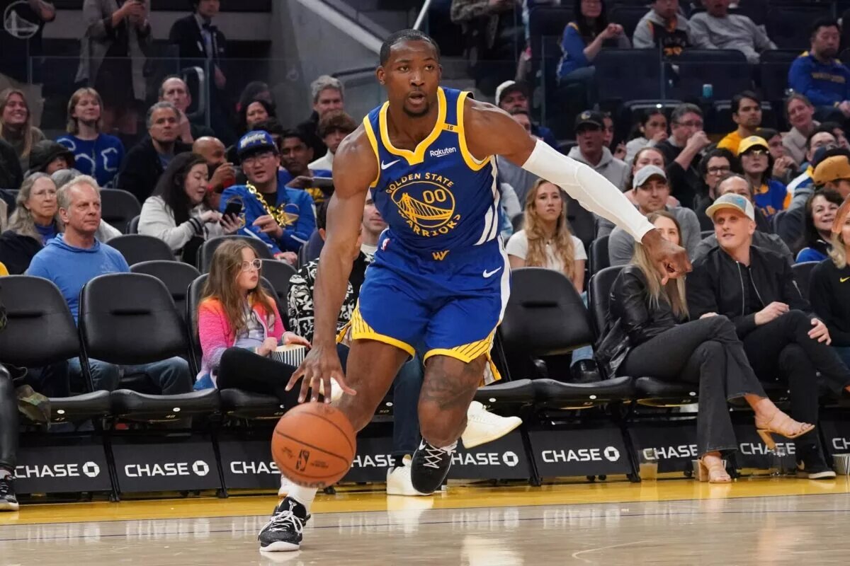 Golden State Warriors forward Jonathan Kuminga