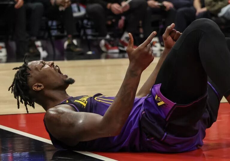 Los Angeles Lakers forward Dorian Finney-Smith