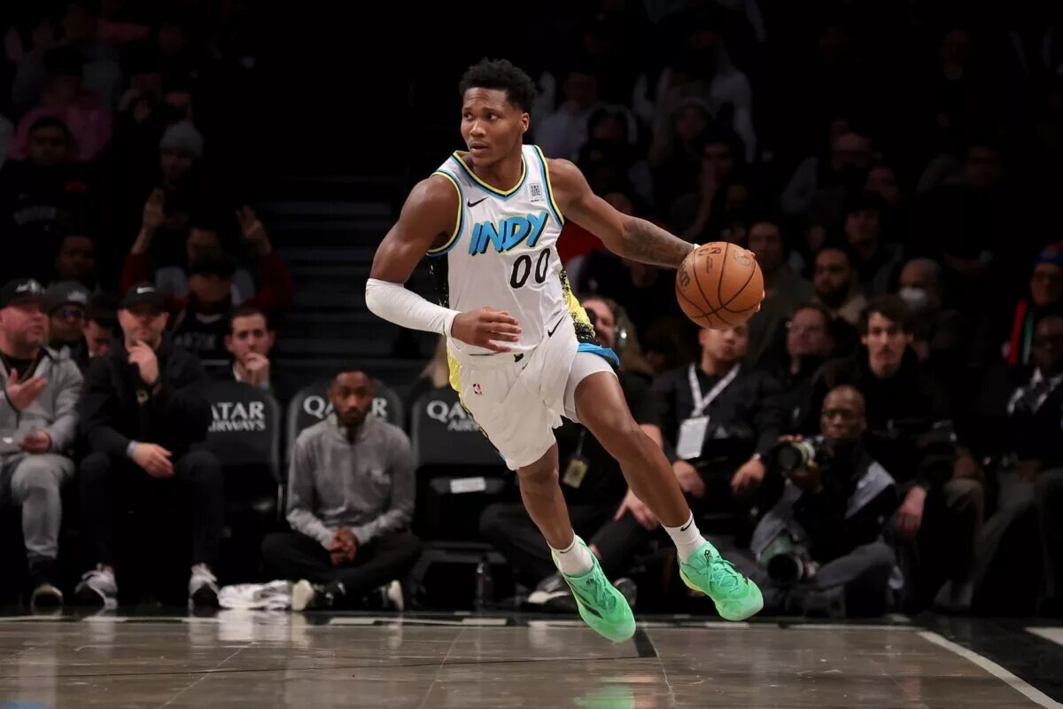 Indiana Pacers guard Bennedict Mathurin