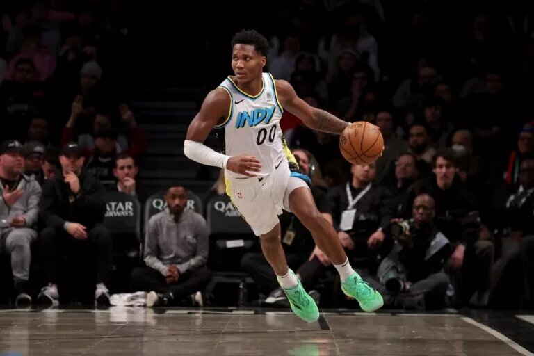 Indiana Pacers guard Bennedict Mathurin