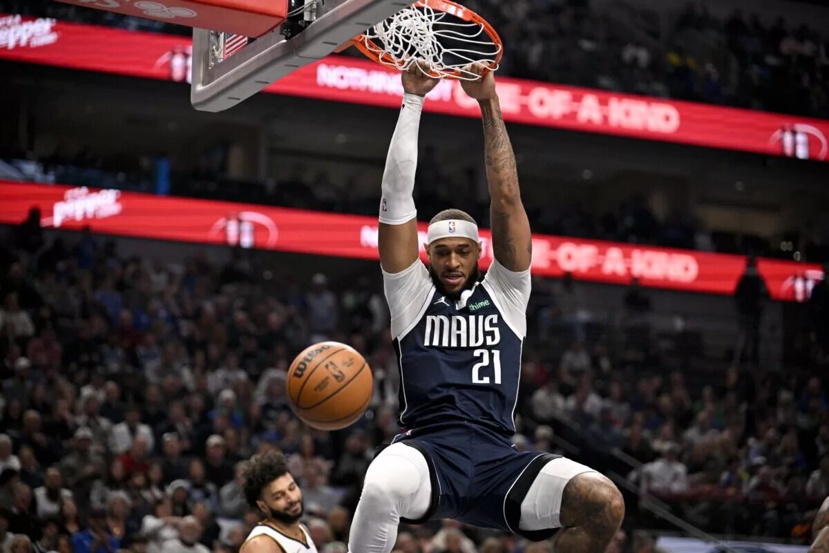 Dallas Mavericks center Daniel Gafford
