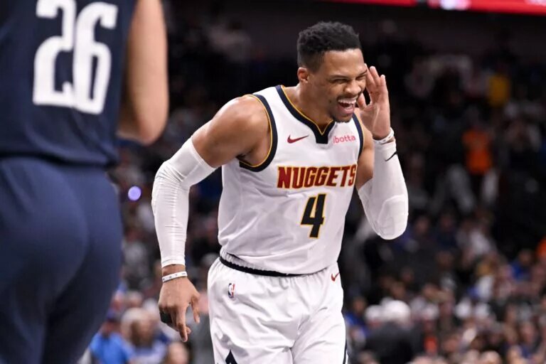 Denver Nuggets guard Russell Westbrook
