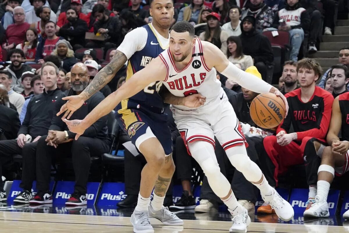 Chicago Bulls guard Zach LaVine