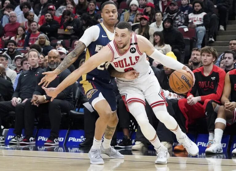 Chicago Bulls guard Zach LaVine