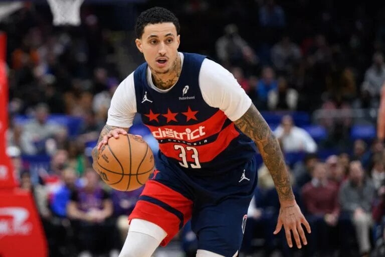 Kyle Kuzma could be moved at the trade deadline.