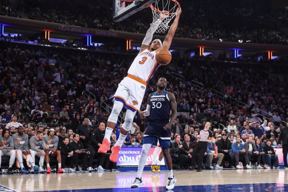 Josh Hart made a comment about playing together and Tom Thibodeau responded