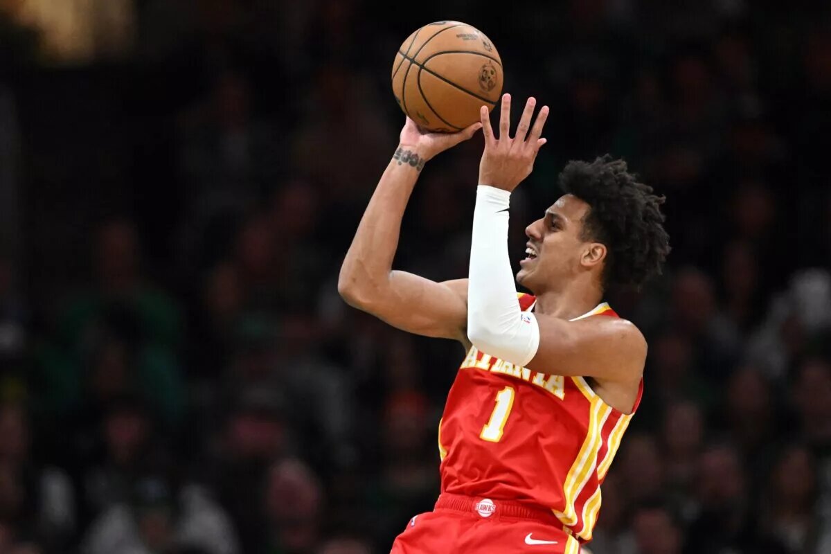 Atlanta Hawks forward Jalen Johnson
