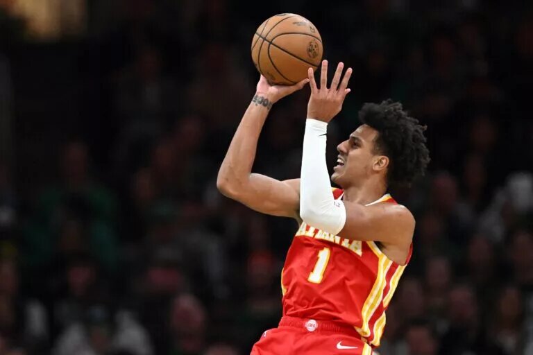 Atlanta Hawks forward Jalen Johnson