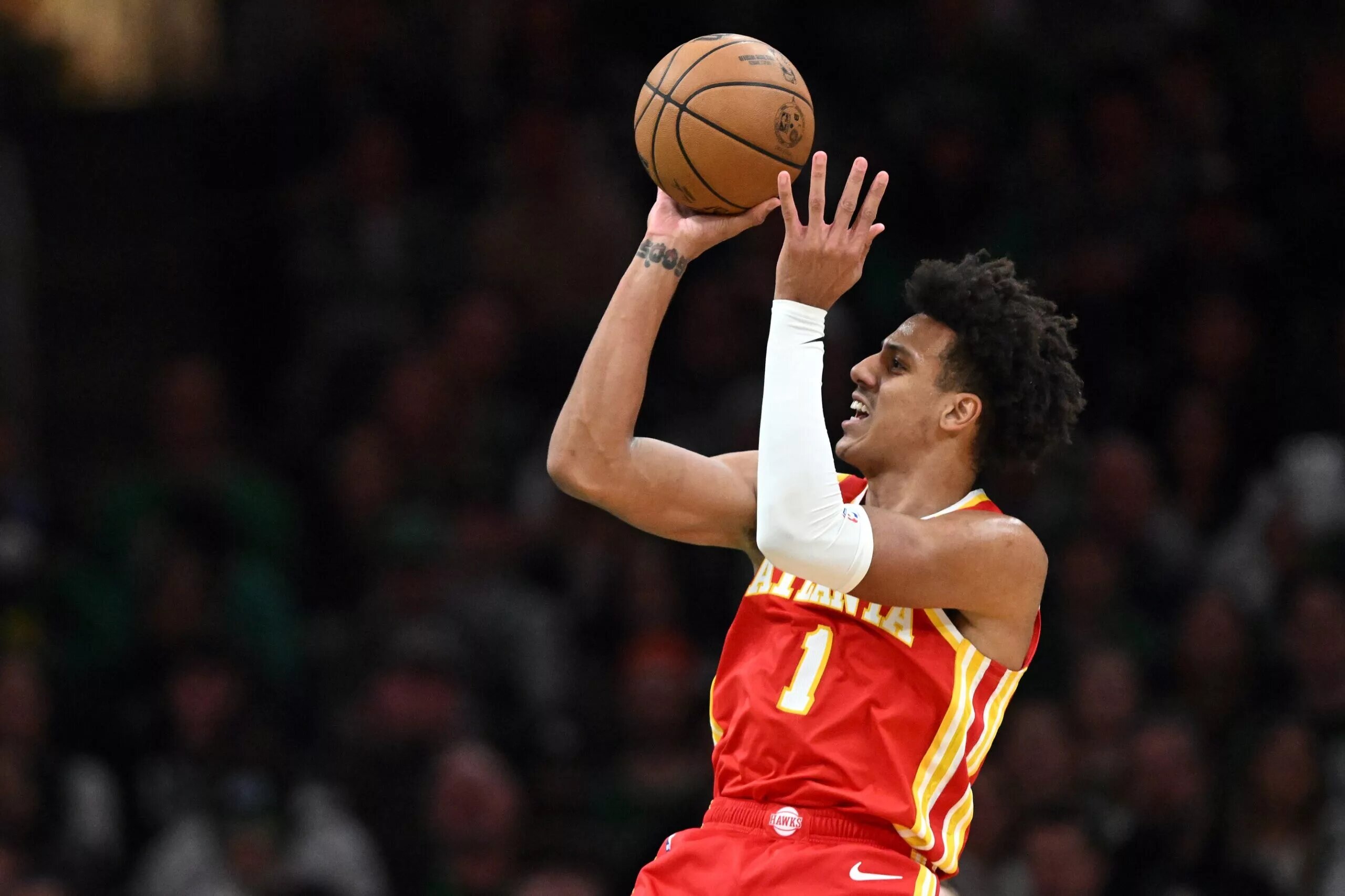 Atlanta Hawks forward Jalen Johnson