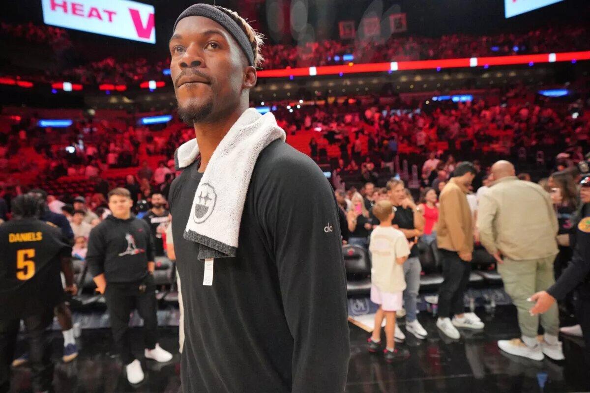 Miami Heat forward Jimmy Butler