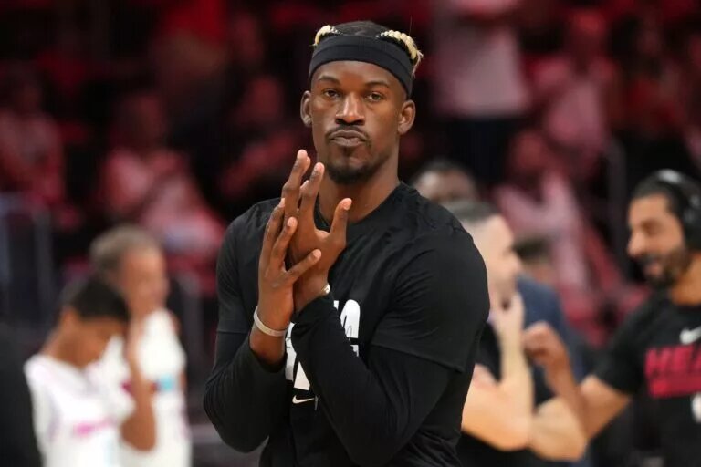Miami Heat forward Jimmy Butler