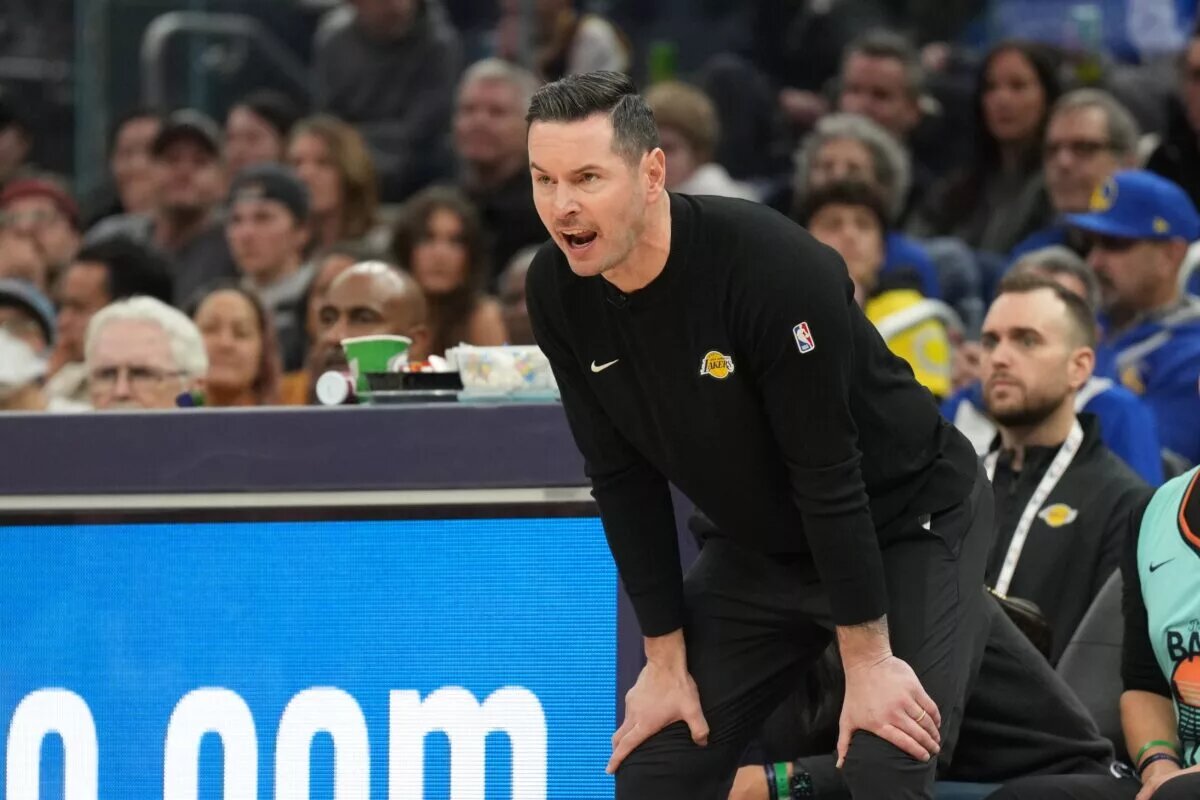 Los Angeles Lakers head coach JJ Redick