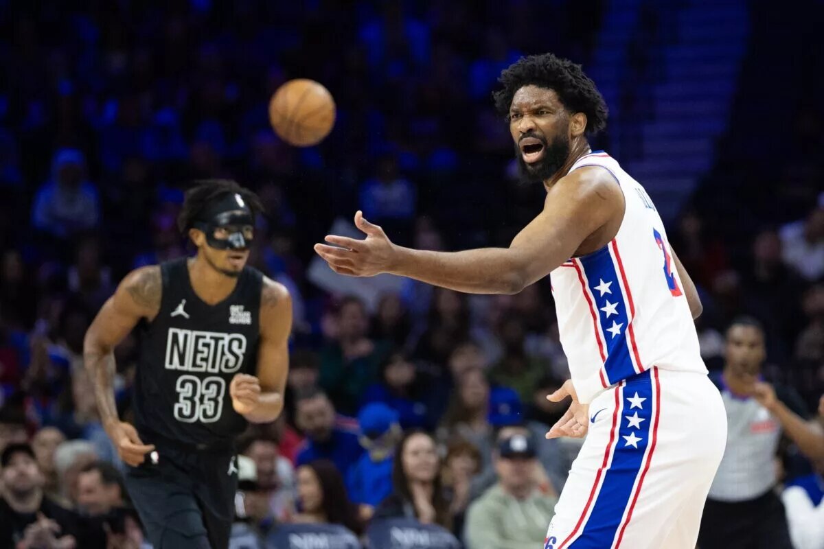 Philadelphia 76ers center Joel Embiid