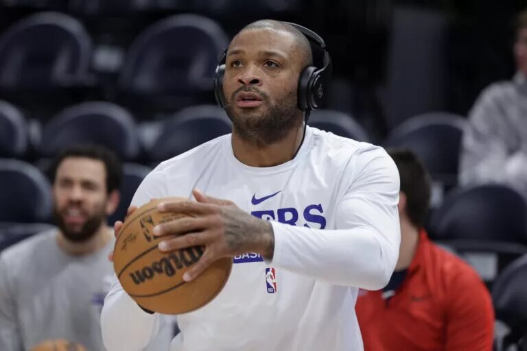 Los Angeles Clipper forward PJ Tucker prepares for game against Utah Jazz