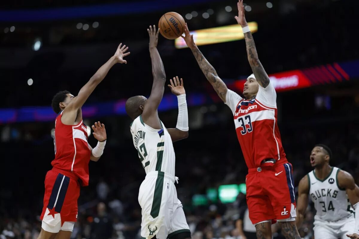 The Bucks and Wizards agreed to a trade.