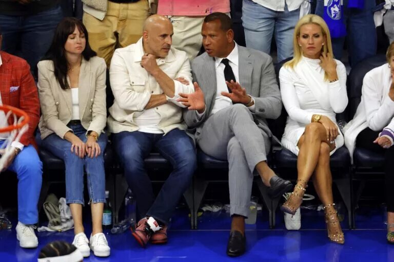 Minnesota Timberwolves minority owners Alex Rodriguez and Marc Lore