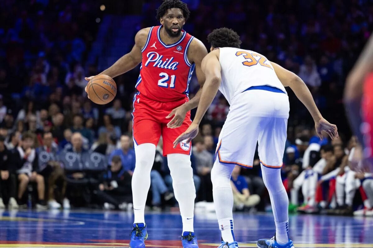 The Knicks once considered a Joel Embiid trade.