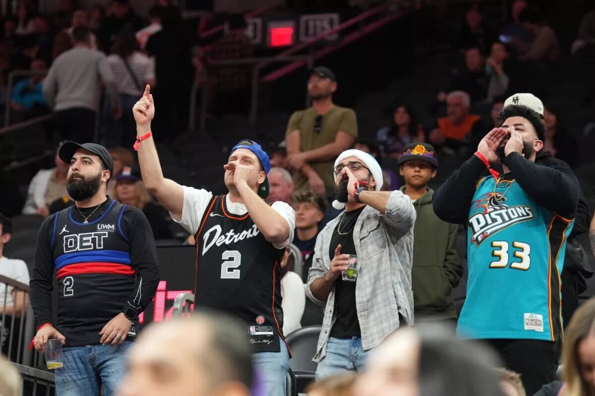 The Pistons have a legitimate homecourt advantage.