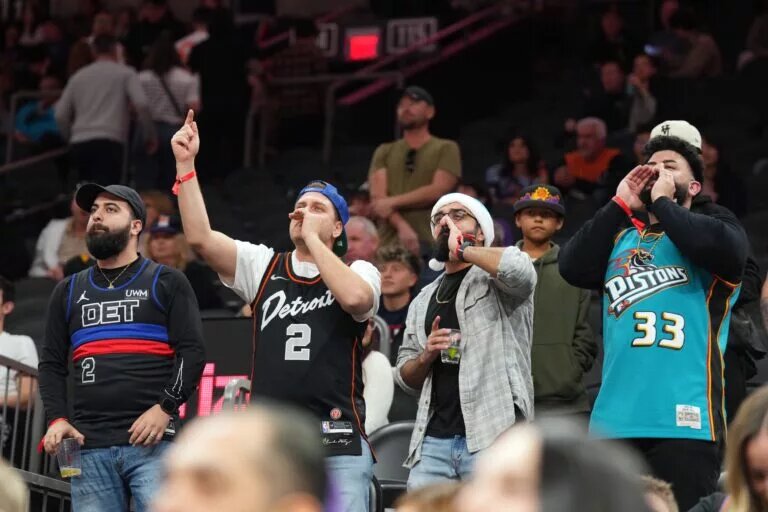The Pistons have a legitimate homecourt advantage.