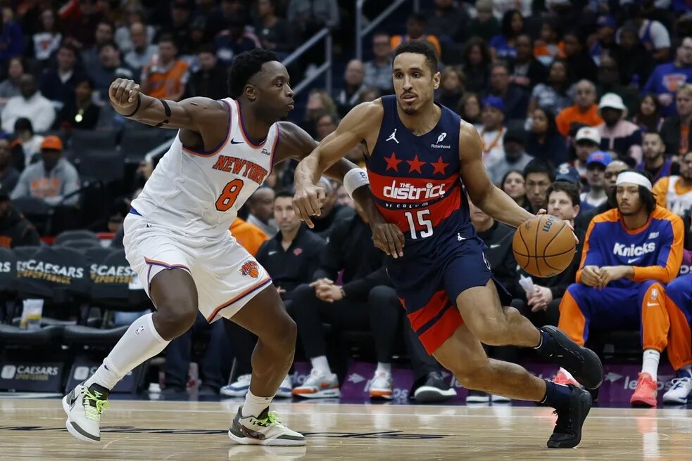 Washington Wizards guard Malcolm Brogdon