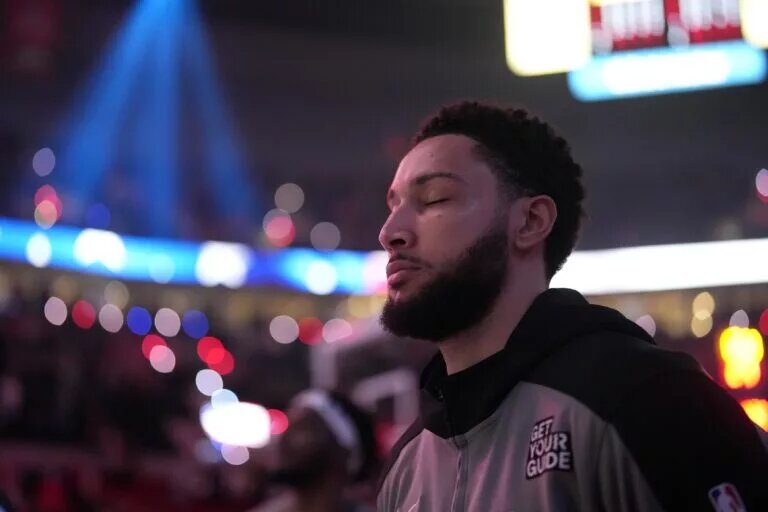Ben Simmons before contract buyout agreement with Brooklyn Nets