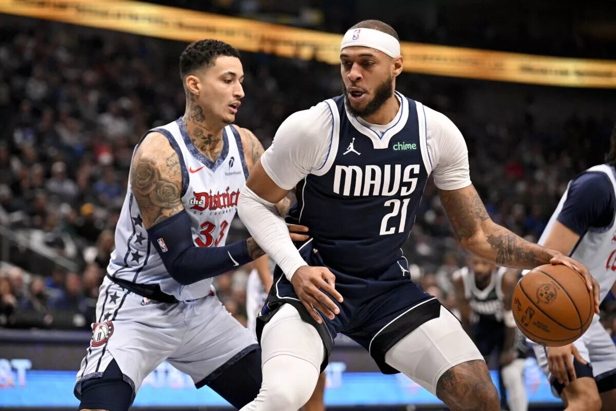 Dallas Mavericks center Daniel Gafford