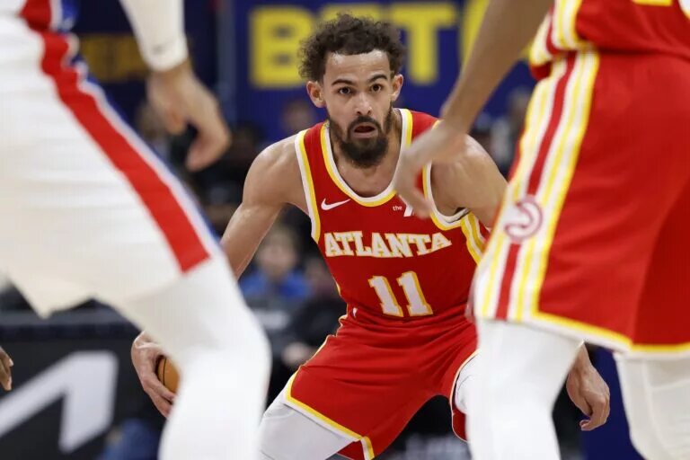 Atlanta Hawks guard Trae Young