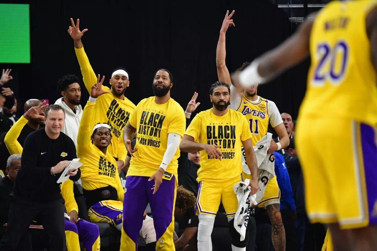 Los Angeles Lakers team