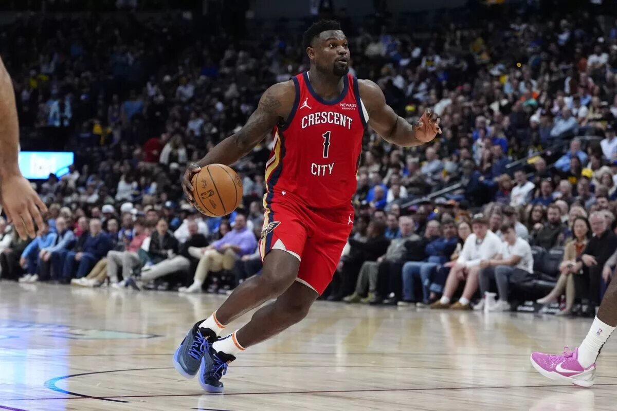 New Orleans Pelicans forward Zion Williamson