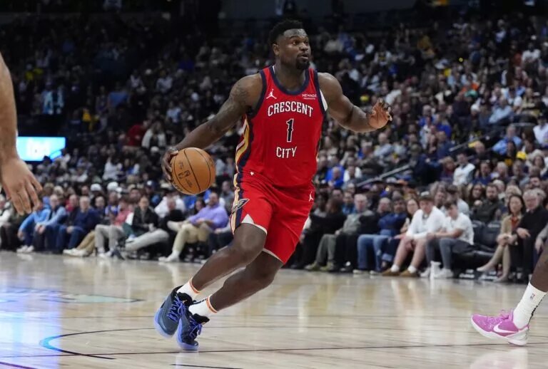 New Orleans Pelicans forward Zion Williamson