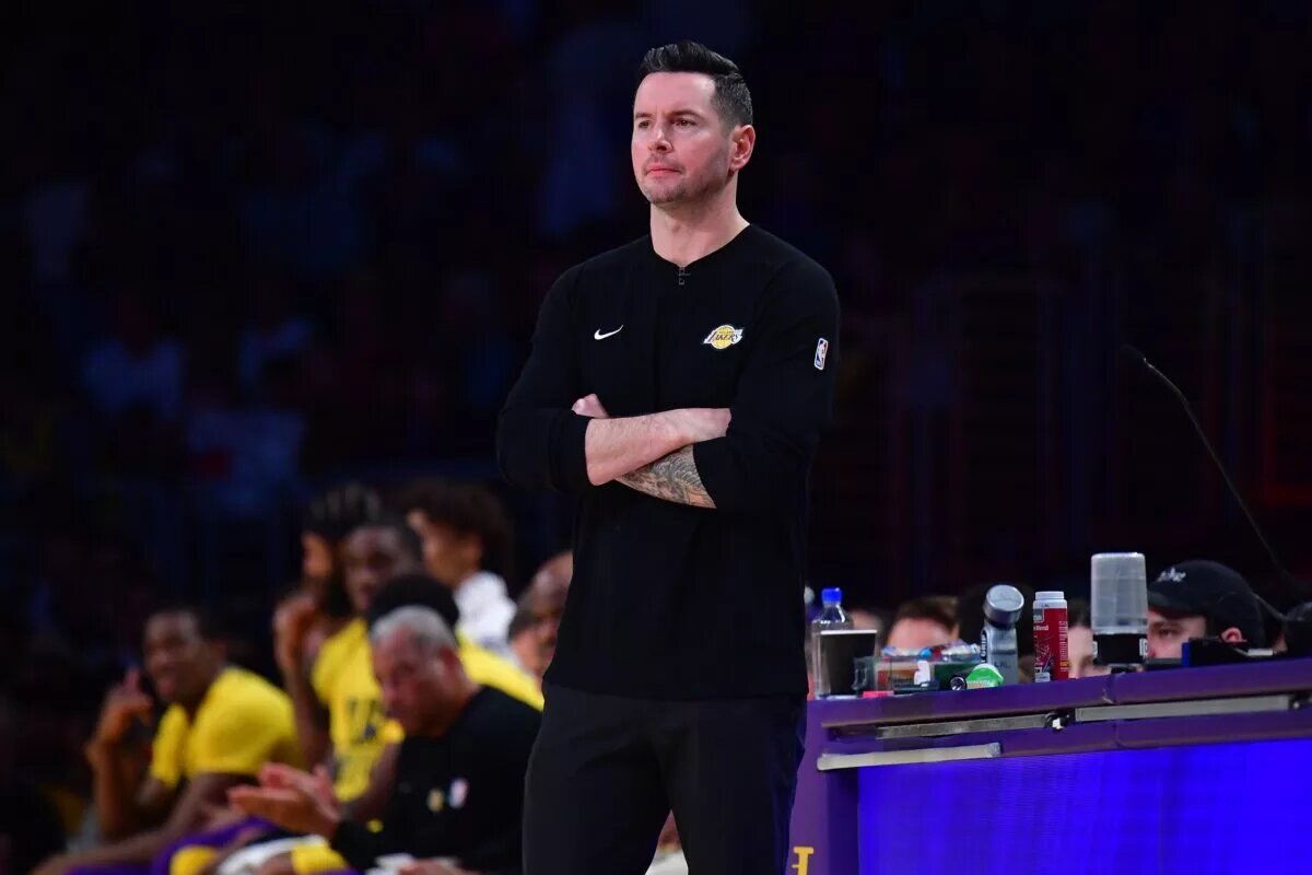 Los Angeles Lakers head coach JJ Redick