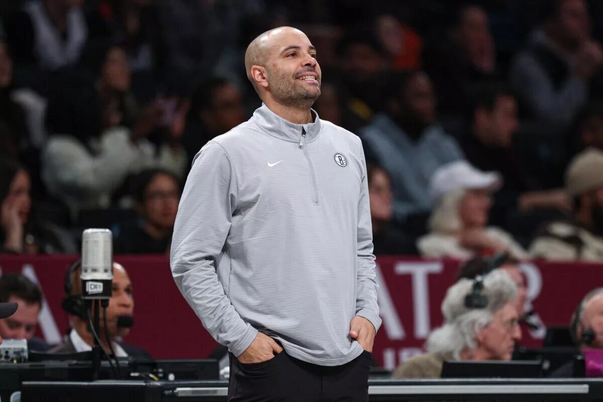 Brooklyn Nets head coach Jordi Fernandez