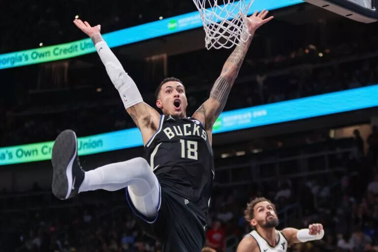 Milwaukee Bucks forward Kyle Kuzma