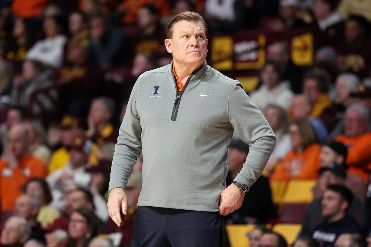 Brad Underwood and Illinois basketball are having a disappointing season.