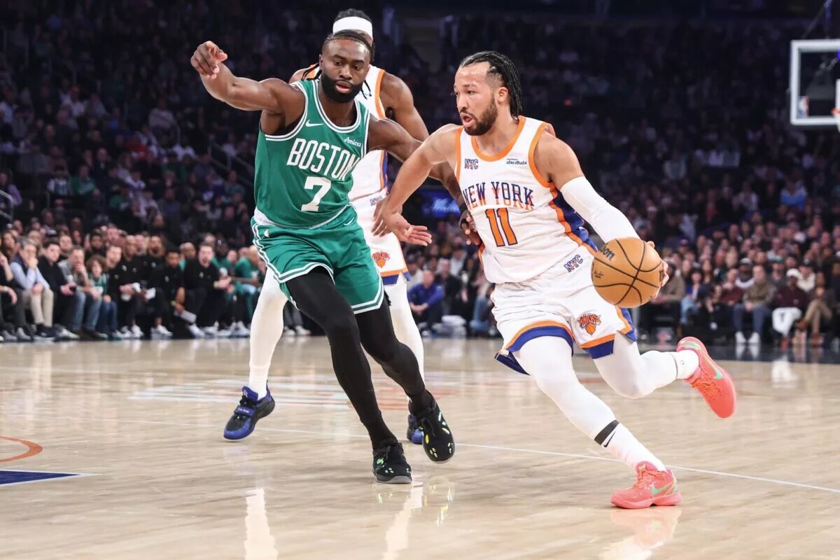 The Knicks have a pivotal game against the Celtics this Sunday.