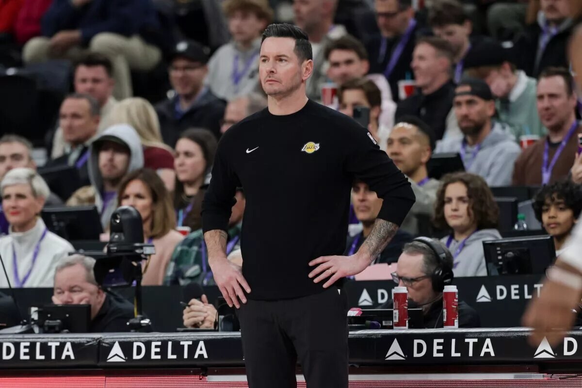 Los Angeles Lakers head coach JJ Redick