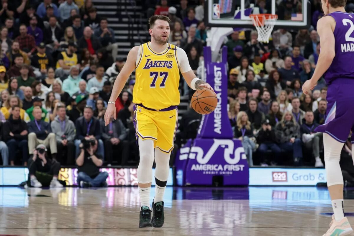Los Angeles Lakers guard Luka Doncic